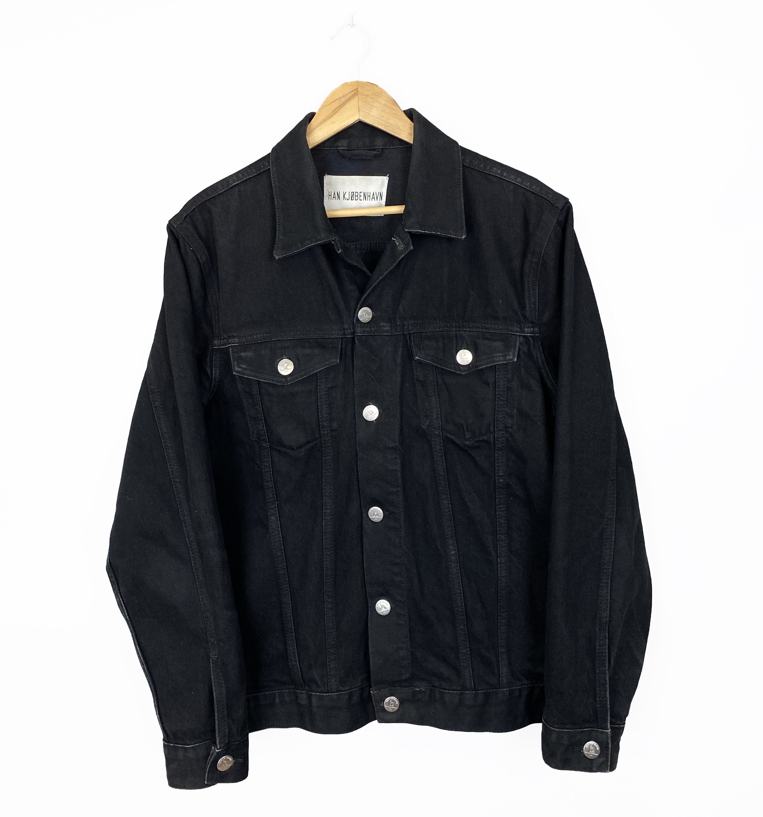 Han Kjobenhavn HAN Kjobenhavn Base Jacket Black Denim Type III Size US XXL / EU 58 / 5 - 1 Thumbnail