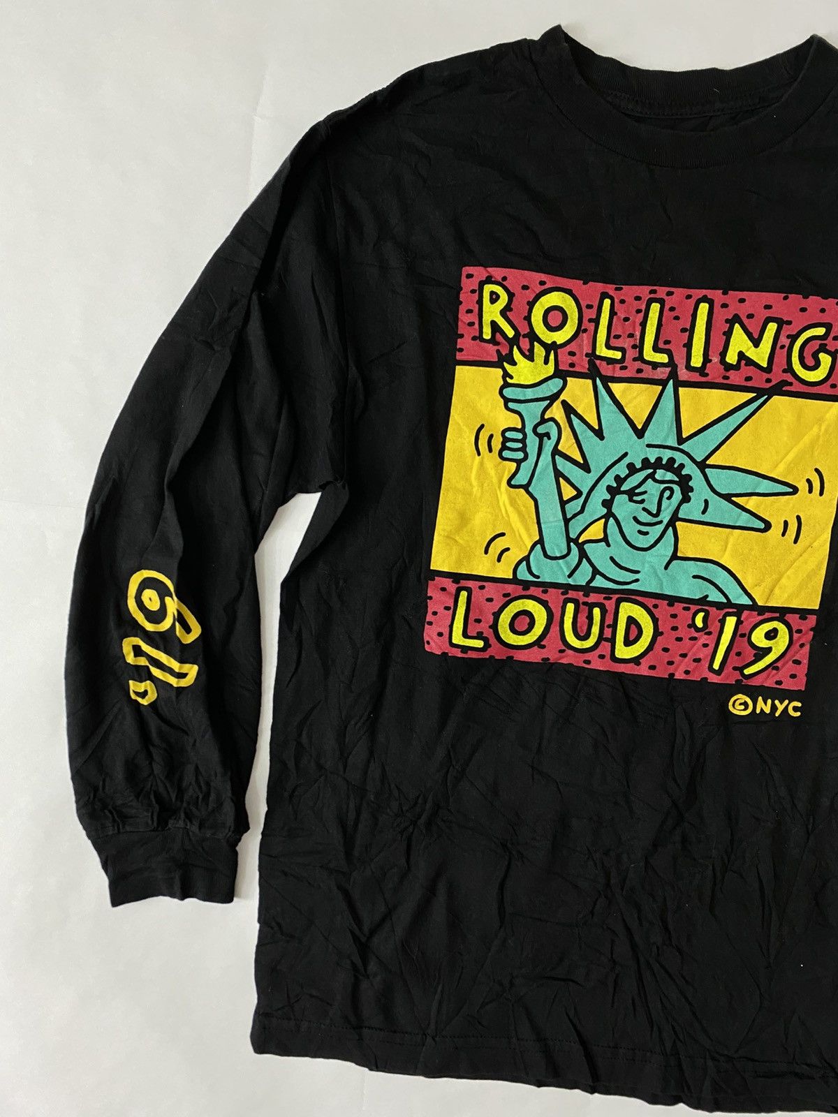 Band Tees × Rolling Loud ROLLING LOUD 2019 TEE. Size US M / EU 48-50 / 2 - 2 Thumbnail