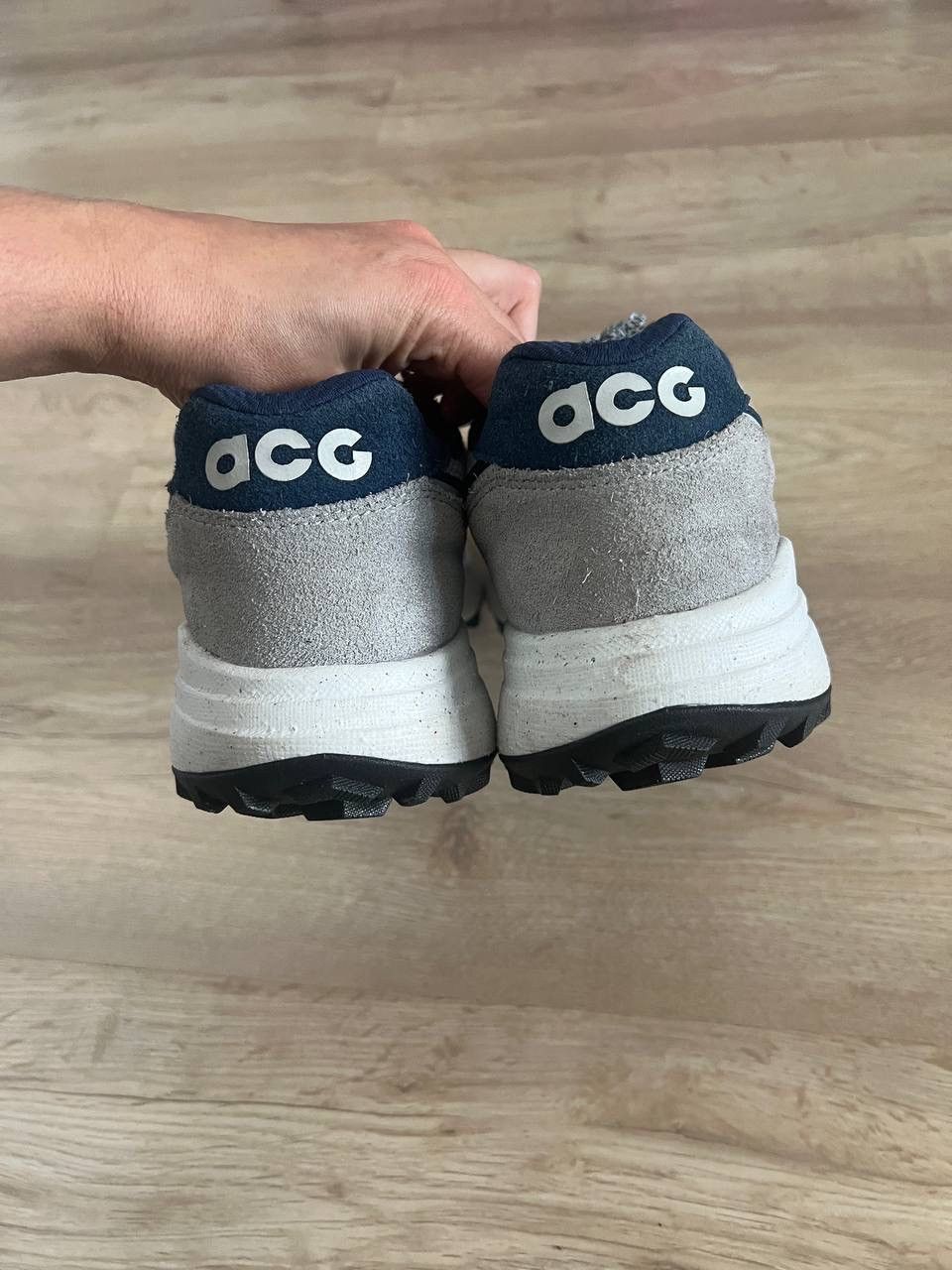 Nike ACG Nike Acg Lowcate Wolf Grey Navy men's sneakers size 42.5 Size US 9 / EU 42 - 3 Thumbnail