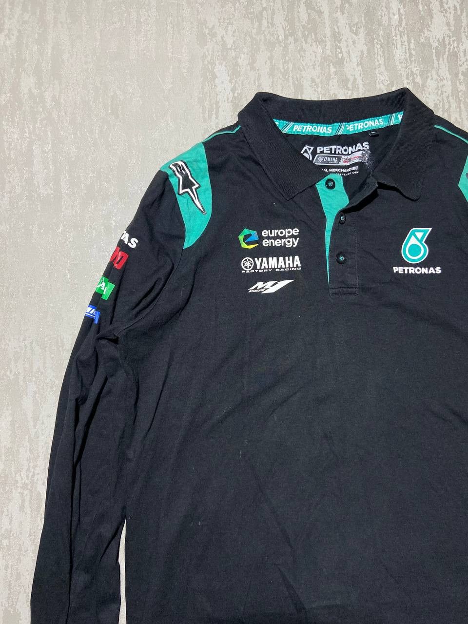 Yamaha Yamaha Petronas Factory Racing Polo Long Sleeve Vintage F1 Size US XL / EU 56 / 4 - 2 Thumbnail