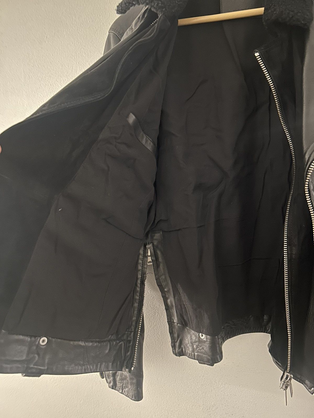 Allsaints Allsaints Prospect Leather Biker Size US M / EU 48-50 / 2 - 8 Thumbnail