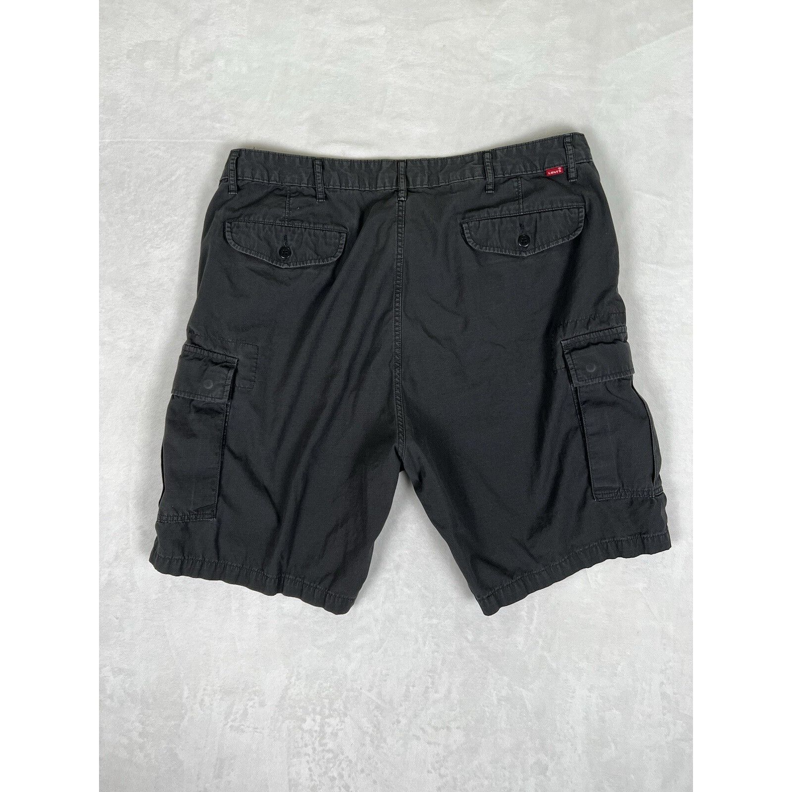 Levi's Levi’s Gray Cargo Shorts Size 40 Ripstop Y2K Baggy Size US 40 / EU 56 - 5 Thumbnail