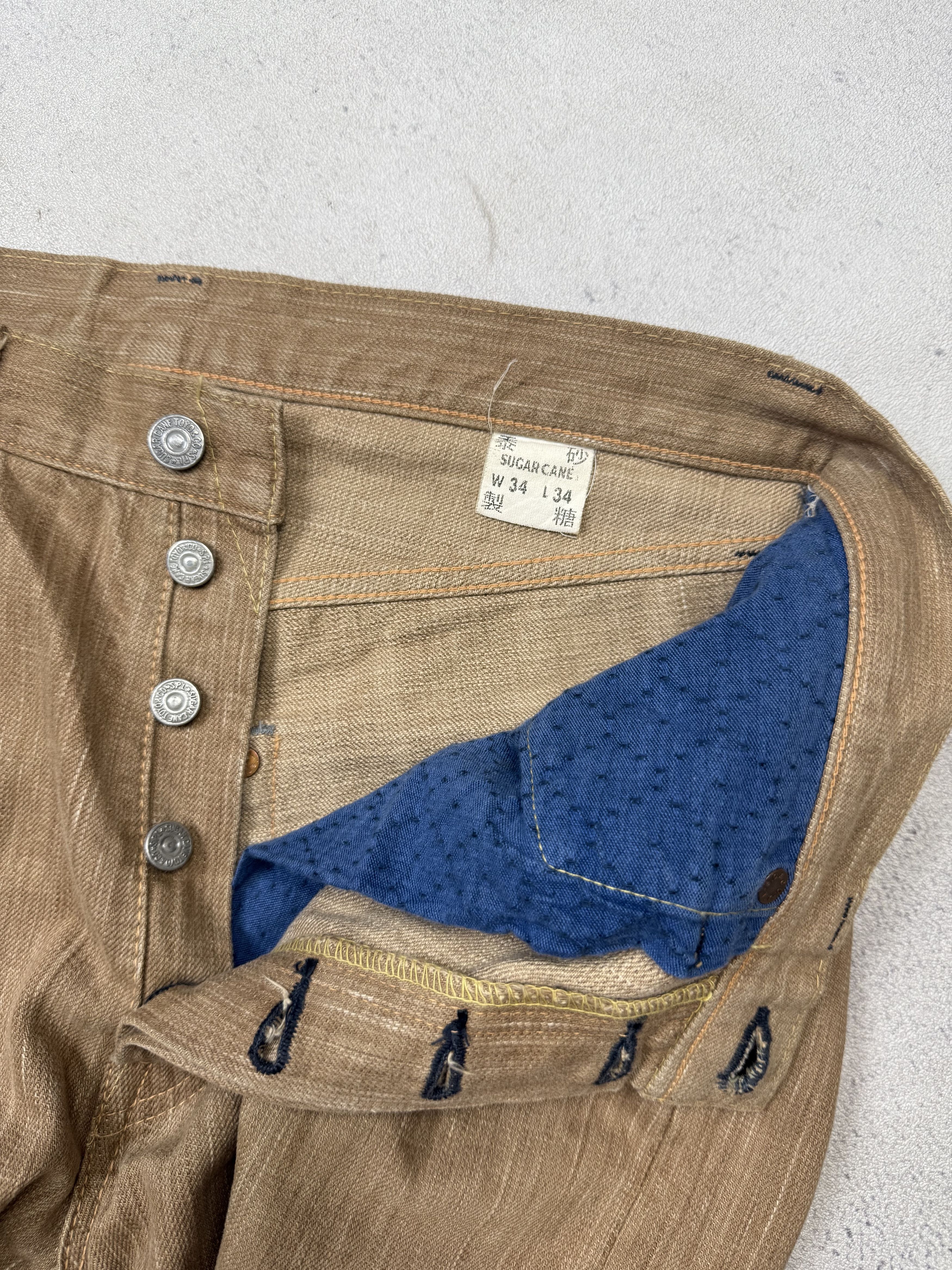 Sugar Cane Sugar Cane Toyo Enterprises Selvedge Pants Size US 34 / EU 50 - 13 Thumbnail