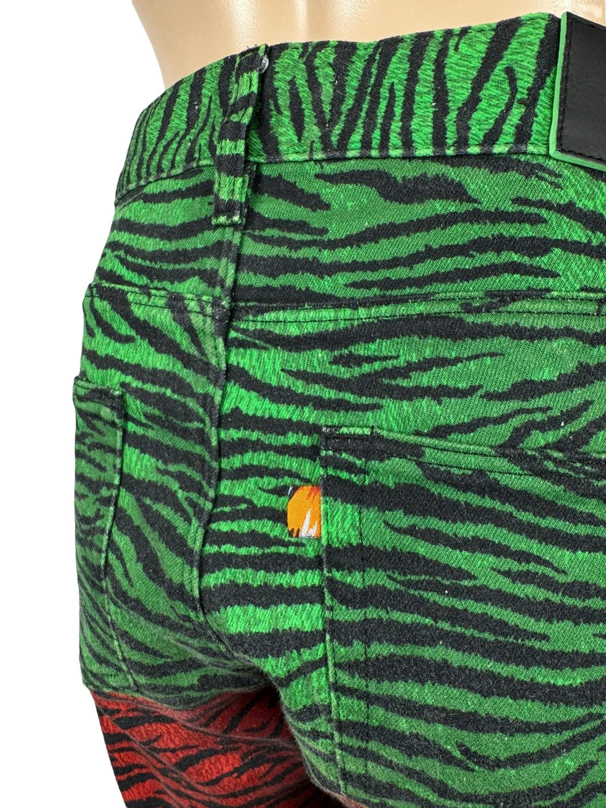H&M × Kenzo Kenzo Jungle H&M Multicolor Animal Printed Jeans size 31 Size 31" - 10 Thumbnail