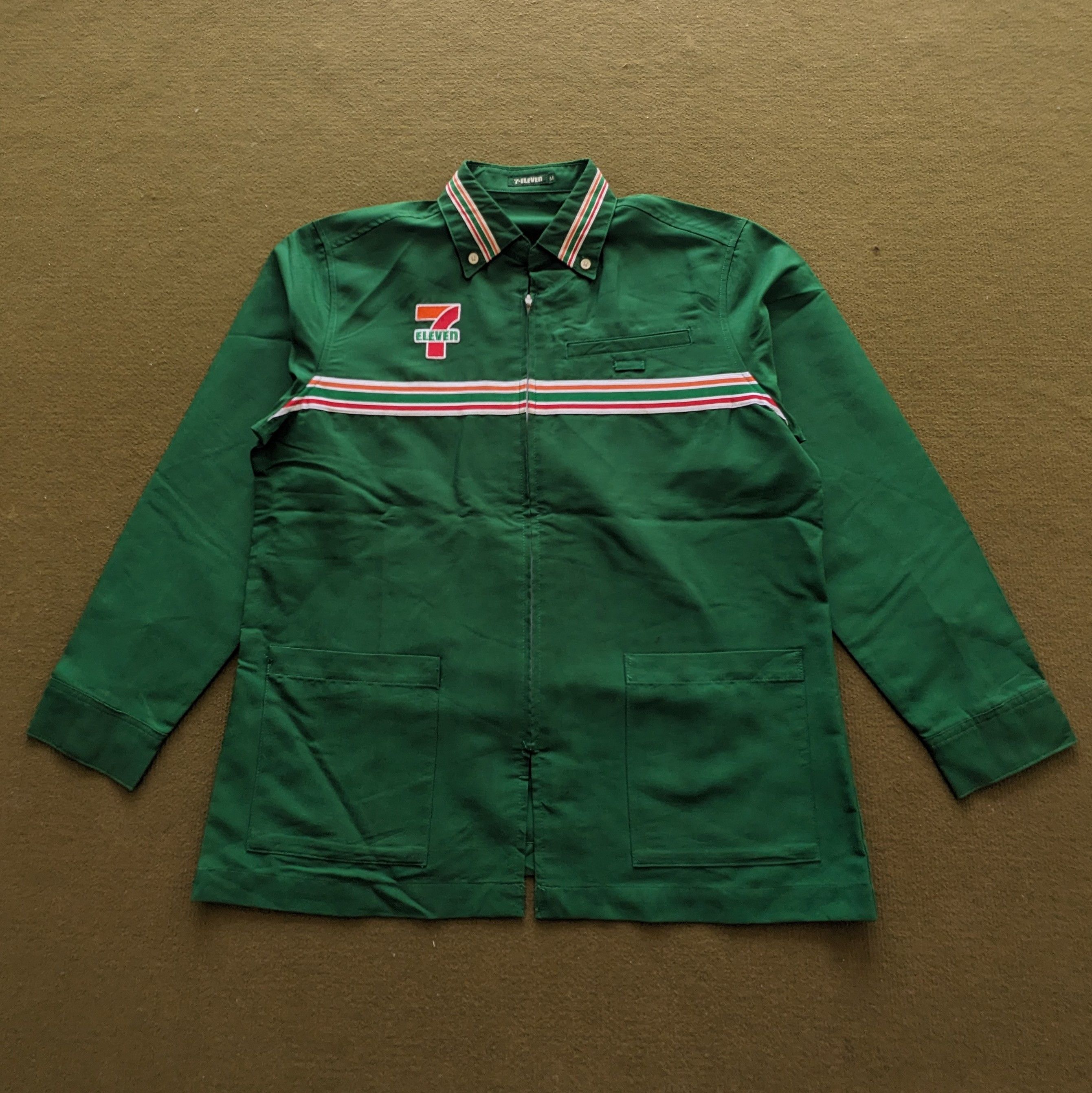 Other Vintage 7 ELEVEN Workers Uniform Jacket Size US L / EU 52-54 / 3 - 2 Thumbnail