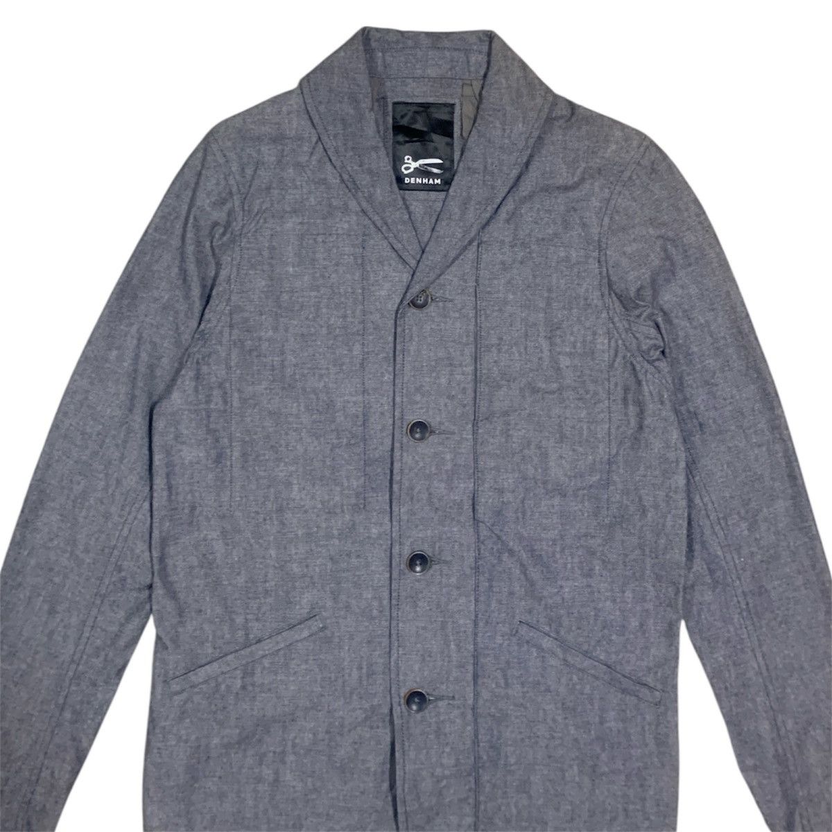 DENHAM Denham The Jeanmaker Zuckie C Shawl Collar Blouson Jacket Size US S / EU 44-46 / 1 - 2 Thumbnail