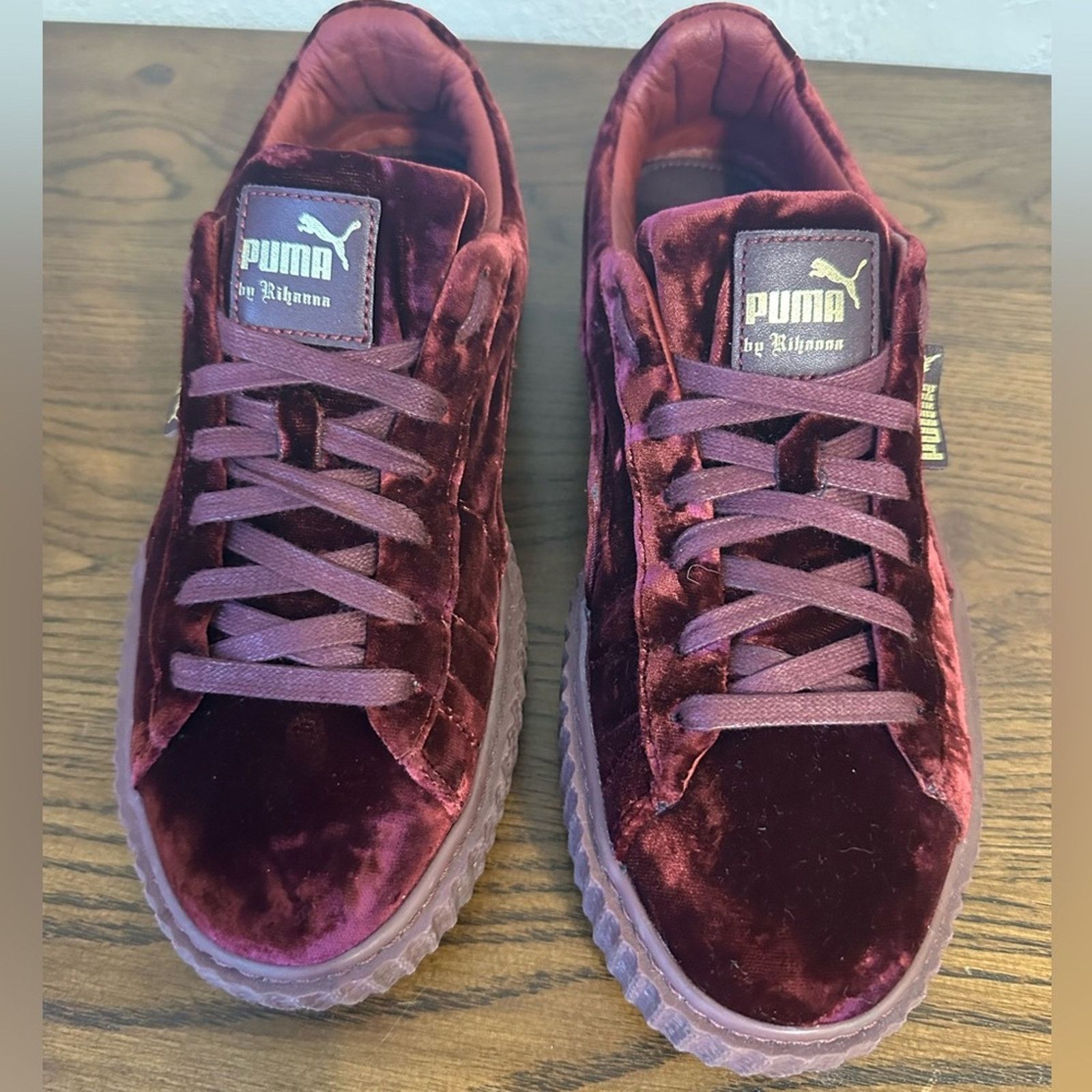 Puma Fenty Puma x Rihanna FW16 Velvet Creepers Royal Purple US 10 Size US 10 / IT 40 - 6 Thumbnail