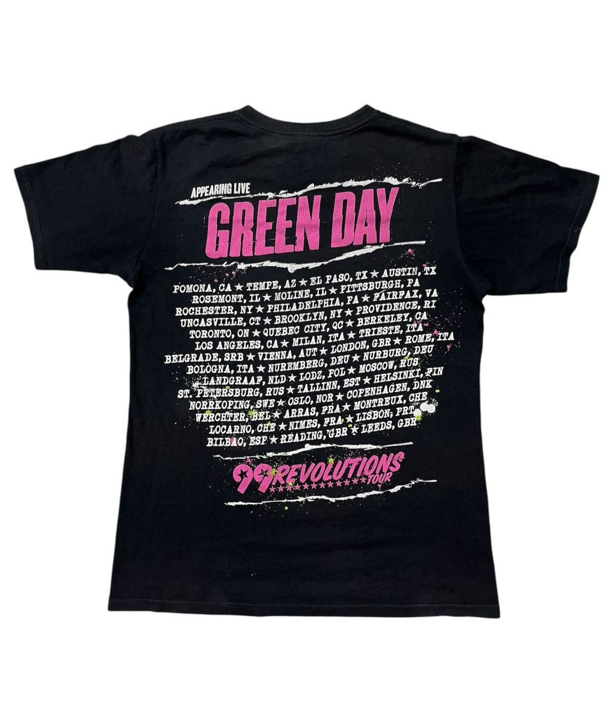 Band Tees Green Day 99 Revolutions tour tee Size US S / EU 44-46 / 1 - 2 Thumbnail