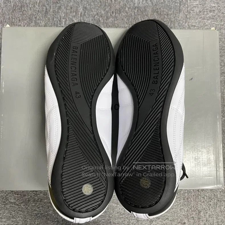 Balenciaga Balenciaga's latest white leather stylish low. Size US 9.5 / EU 42-43 - 6 Thumbnail