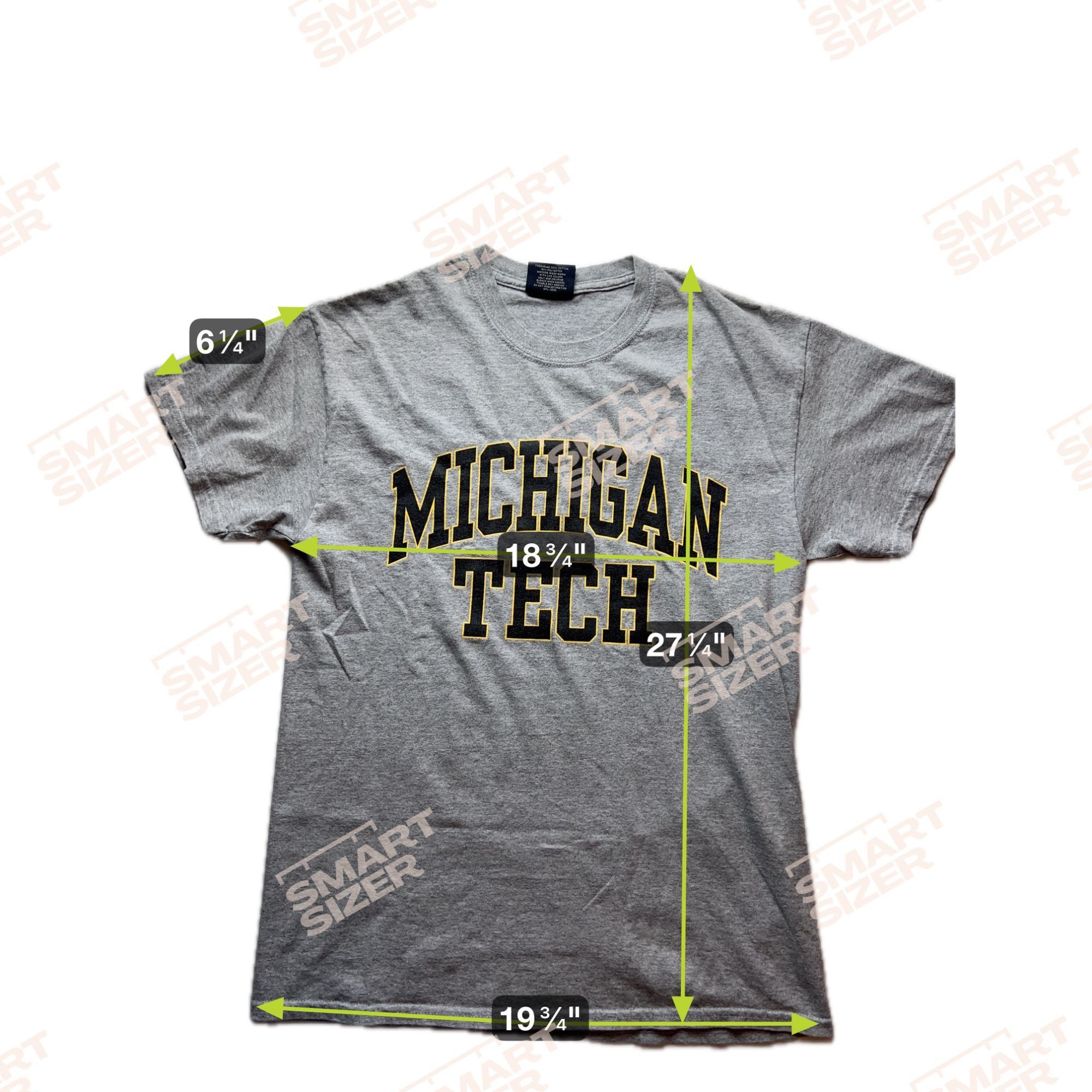 Designer Michigan Tech University Houghton M T-Shirt Shirt Size US M / EU 48-50 / 2 - 5 Thumbnail