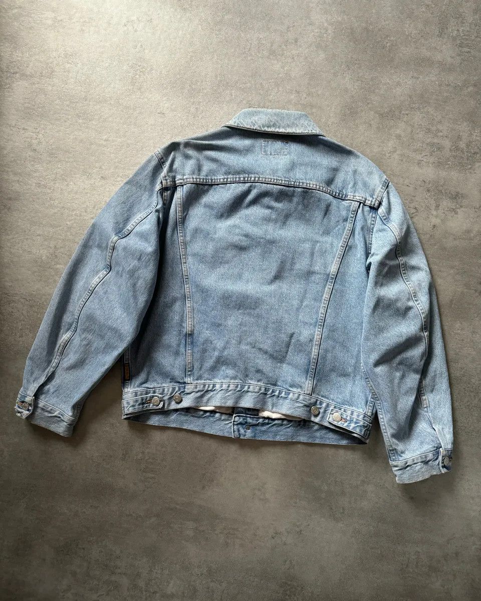 Armani × Vintage 1990s Armani Relaxed Denim Worker Jacket Size US L / EU 52-54 / 3 - 2 Thumbnail