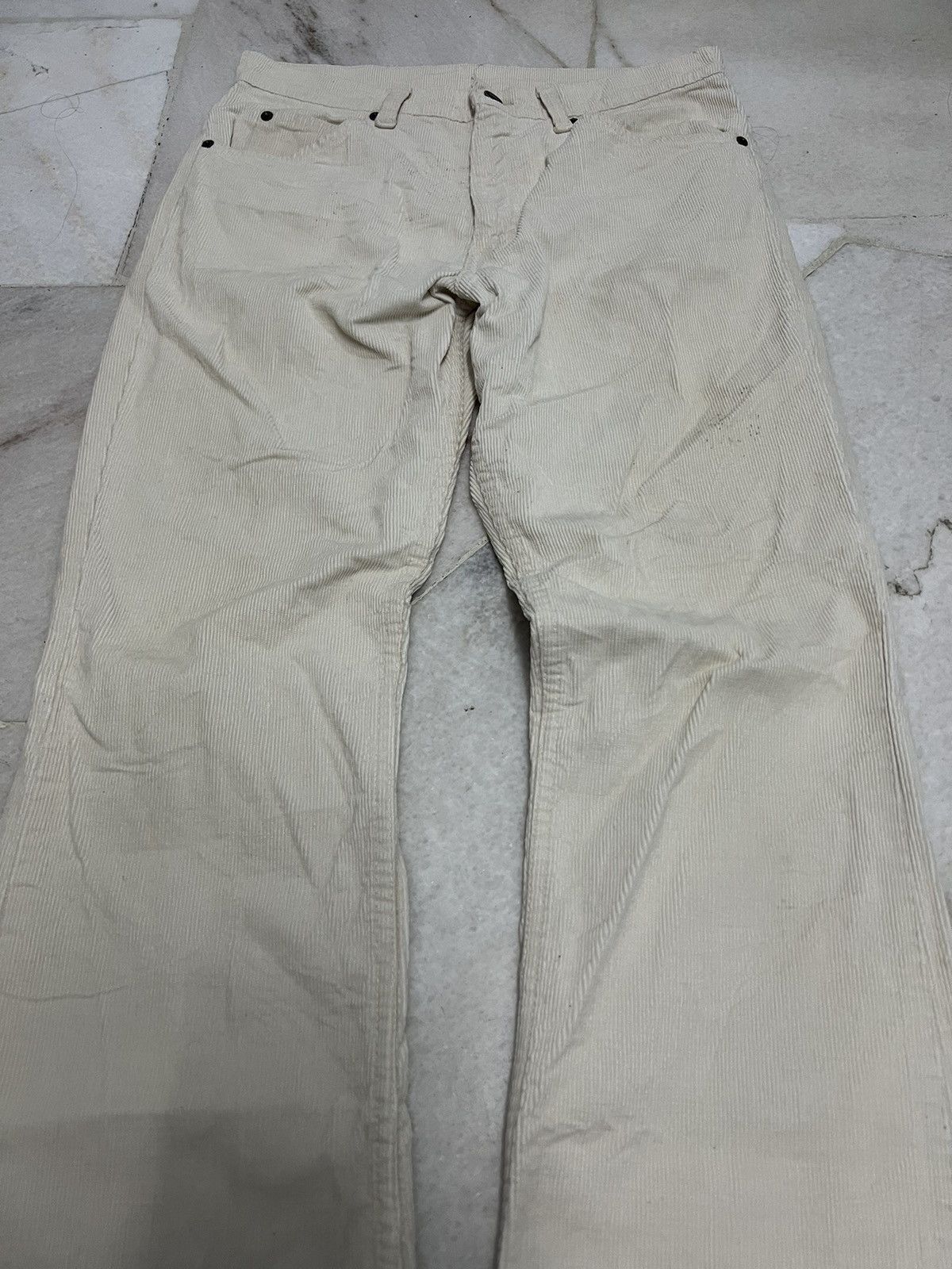 Levi's × Levi's Vintage Clothing × Vintage VINTAGE 80’S LEVIS 517 WHITE TAG FLARE CORDUROY PANTS Size US 30 / EU 46 - 3 Thumbnail