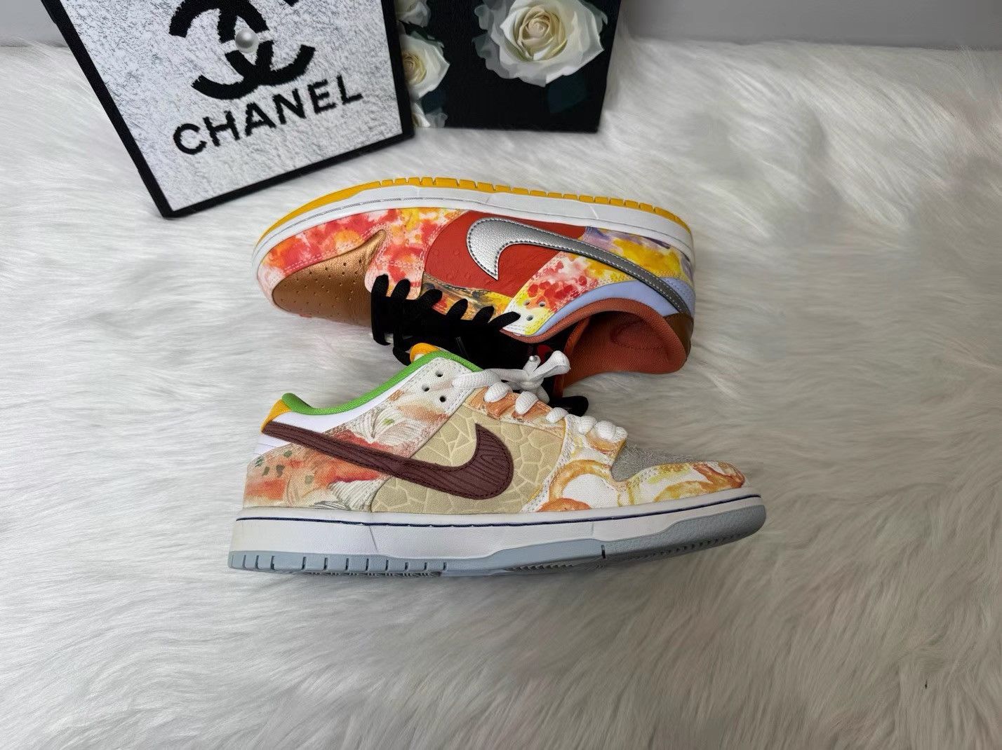 Nike Nike Dunk SB QS "Street Hawker" Low-top Retro Sneakers K36 Size US 9.5 / EU 42-43 - 6 Thumbnail