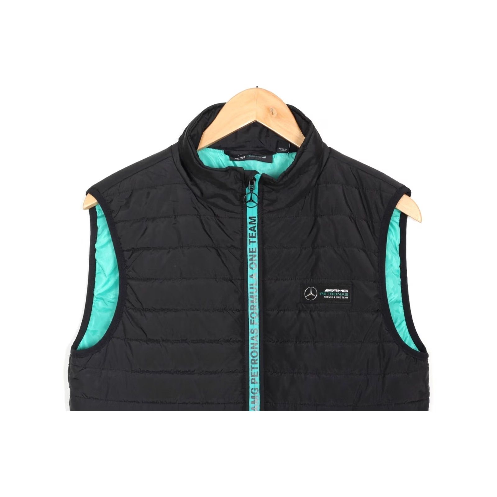 Mercedes-Benz MERCEDES AMG PETRONAS FORMULA ONE TEAM Gilet Vest Jacket Bodywarmer Men S Vest Black Small Mens Size US S / EU 44-46 / 1 - 2 Thumbnail