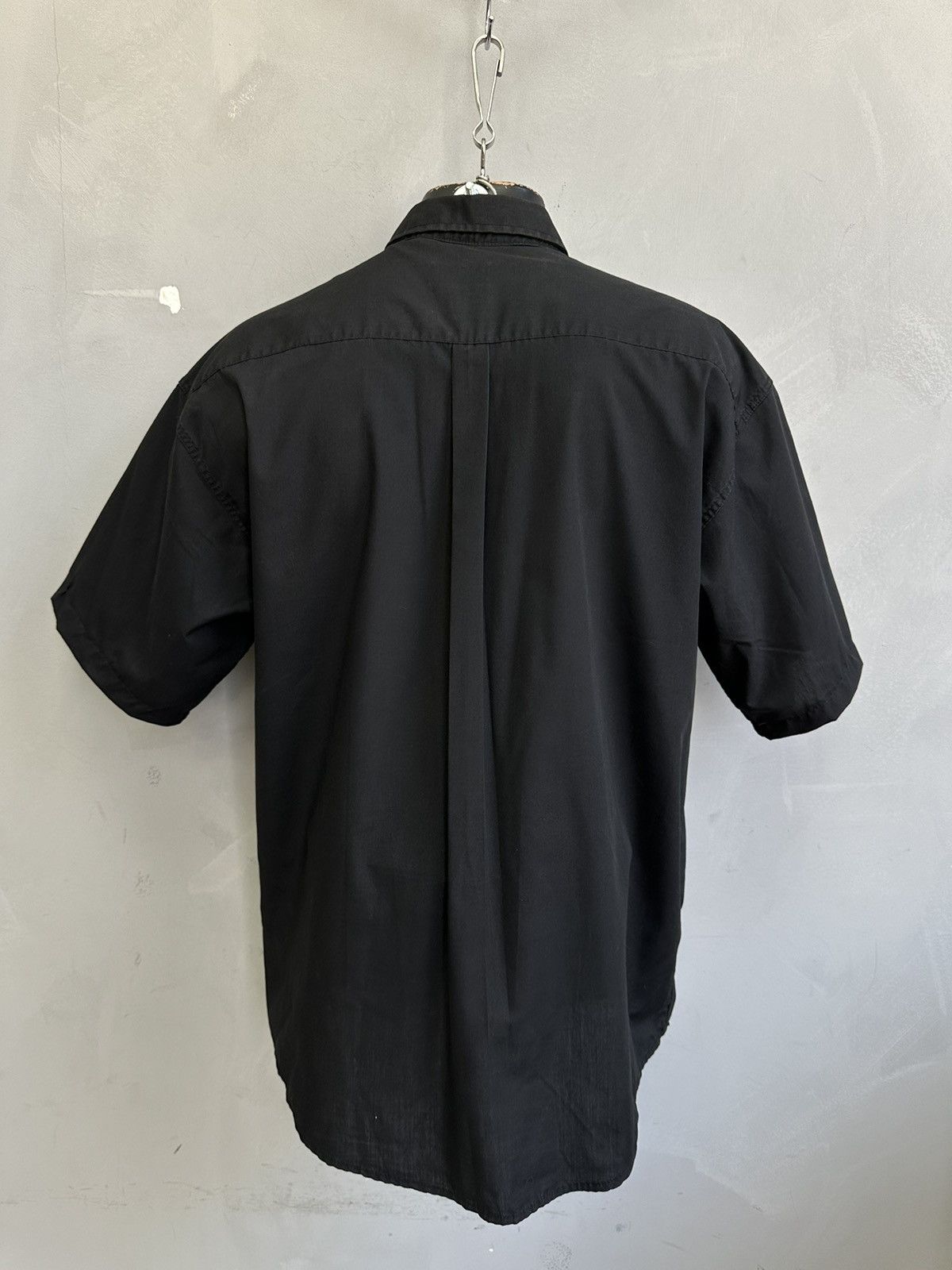 Burberry Vintage Black Shirt Burberrys Polo Y2k Nova Check Distressed Size US XL / EU 56 / 4 - 13 Thumbnail