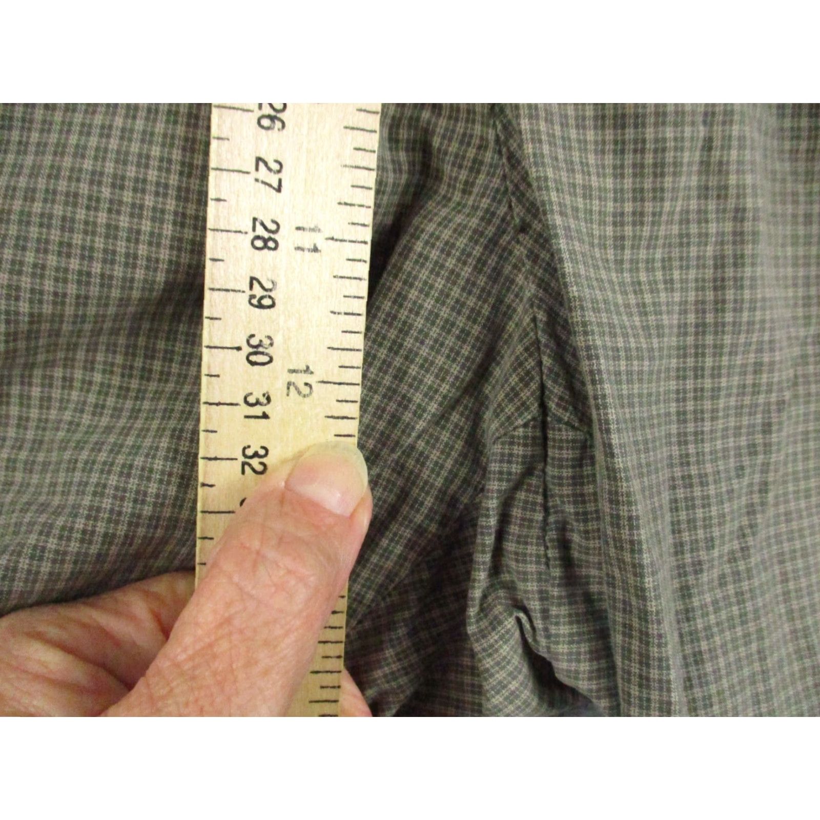Brooks Brothers Brooks Brothers Shorts 38 Mens Chino Cotton Beige Brown Check Plaid Logo Casual Regular Fit Summer Fall Spring Vintage: No Mens Size US 38 / EU 54 - 4 Thumbnail