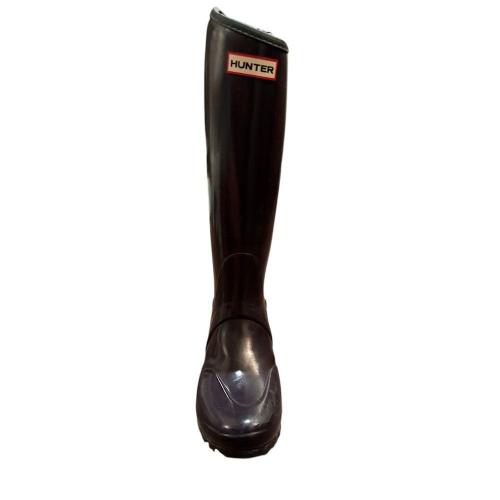Hunter Hunter Original Women's Tall Rain Boots - Black Wellington Size US 5 / IT 35 - 4 Thumbnail