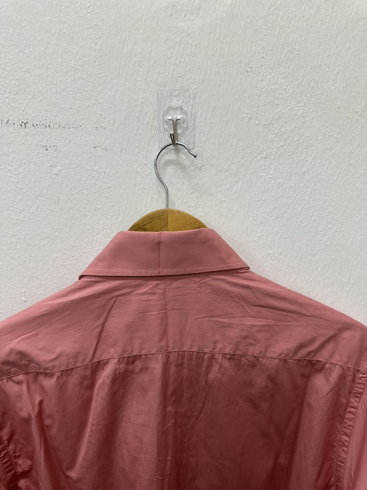 Gucci Gucci Panelled Button Heavy Cotton Up Shirt (Dusky Pink) Size US S / EU 44-46 / 1 - 12 Thumbnail