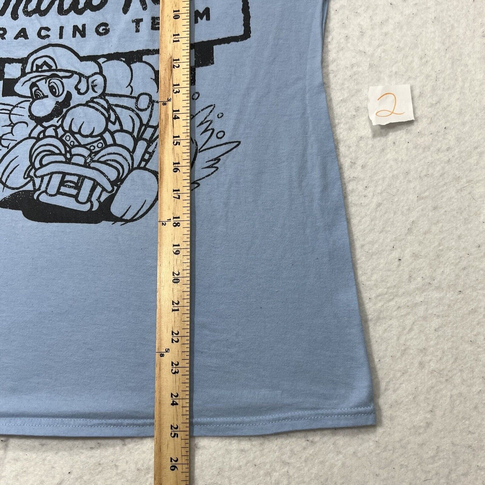 Nintendo Nintendo Small Mario Kart Racing Team Blue Graphic T Shirt Size US S / EU 44-46 / 1 - 9 Thumbnail