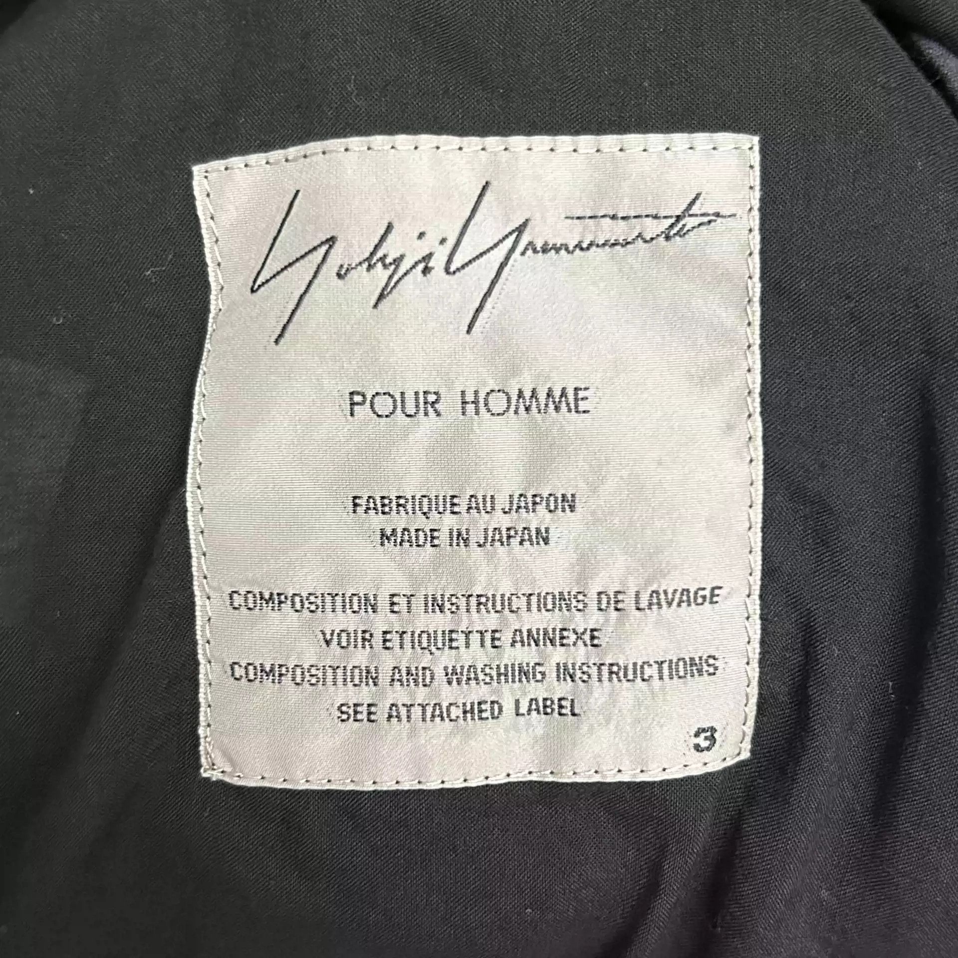 Yohji Yamamoto Yohji Yamamoto 15ss Nomad Multi-button Bat Coat-2505 Size US L / EU 52-54 / 3 - 6 Thumbnail