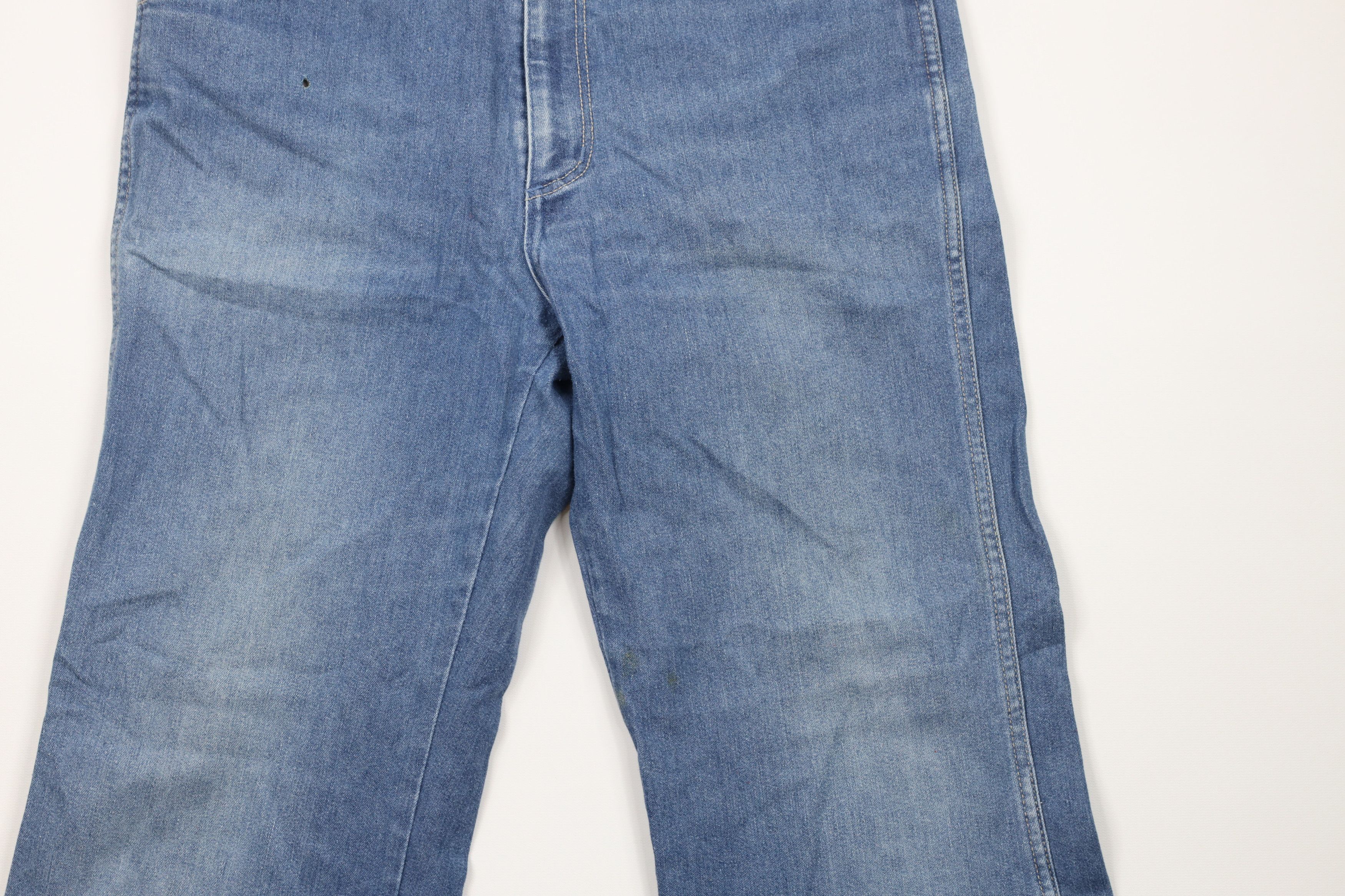 Vintage Vintage 70s Streetwear Wide Leg Bell Bottoms Jeans USA Size US 34 / EU 50 - 3 Thumbnail