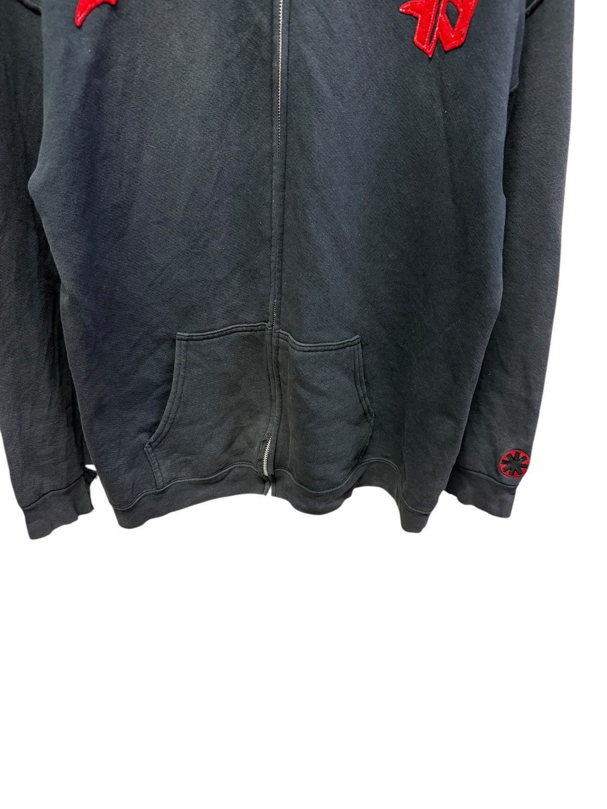 Band Tees 🔥Vintage Red Hot Chili Peppers Zipper Hoodie Size US L / EU 52-54 / 3 - 3 Thumbnail