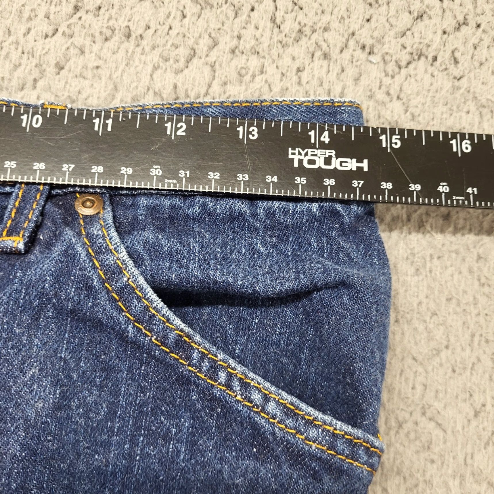 Dickies Dickies Jeans Mens 34 x 30 Straight Leg Denim Blue Work Pants Regular 5-Pocket 29x32 Size US 34 / EU 50 - 7 Thumbnail