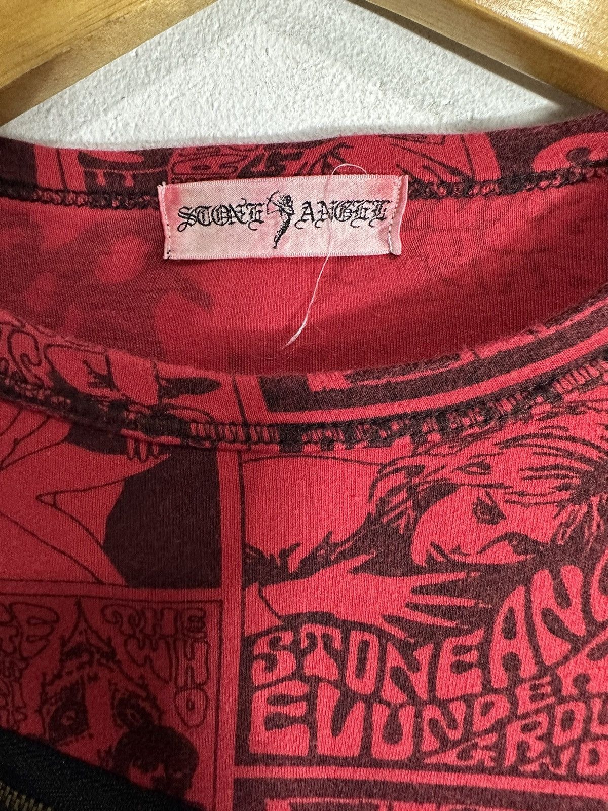 Hysteric Glamour STONE ANGEL UNDERGROUND LONG SLEEVE TEE HYSTERIC STYLE Size US M / EU 48-50 / 2 - 9 Thumbnail