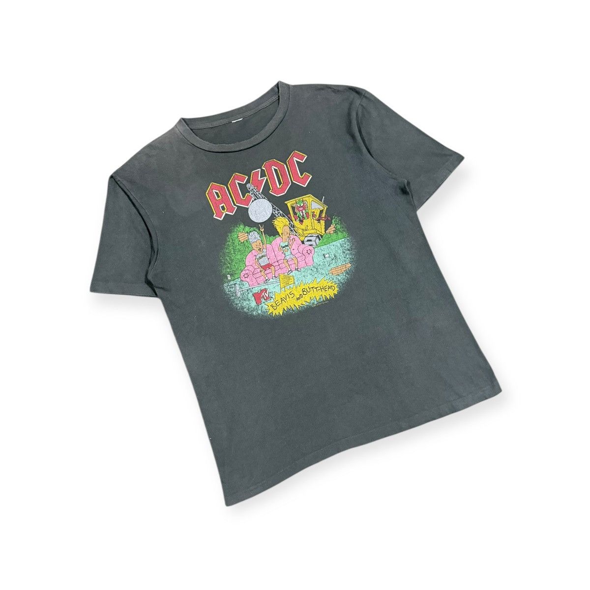 AC/DC Vtg🔥1996 Acdc X Beavis & Butt-head Tee Size US M / EU 48-50 / 2 - 6 Thumbnail