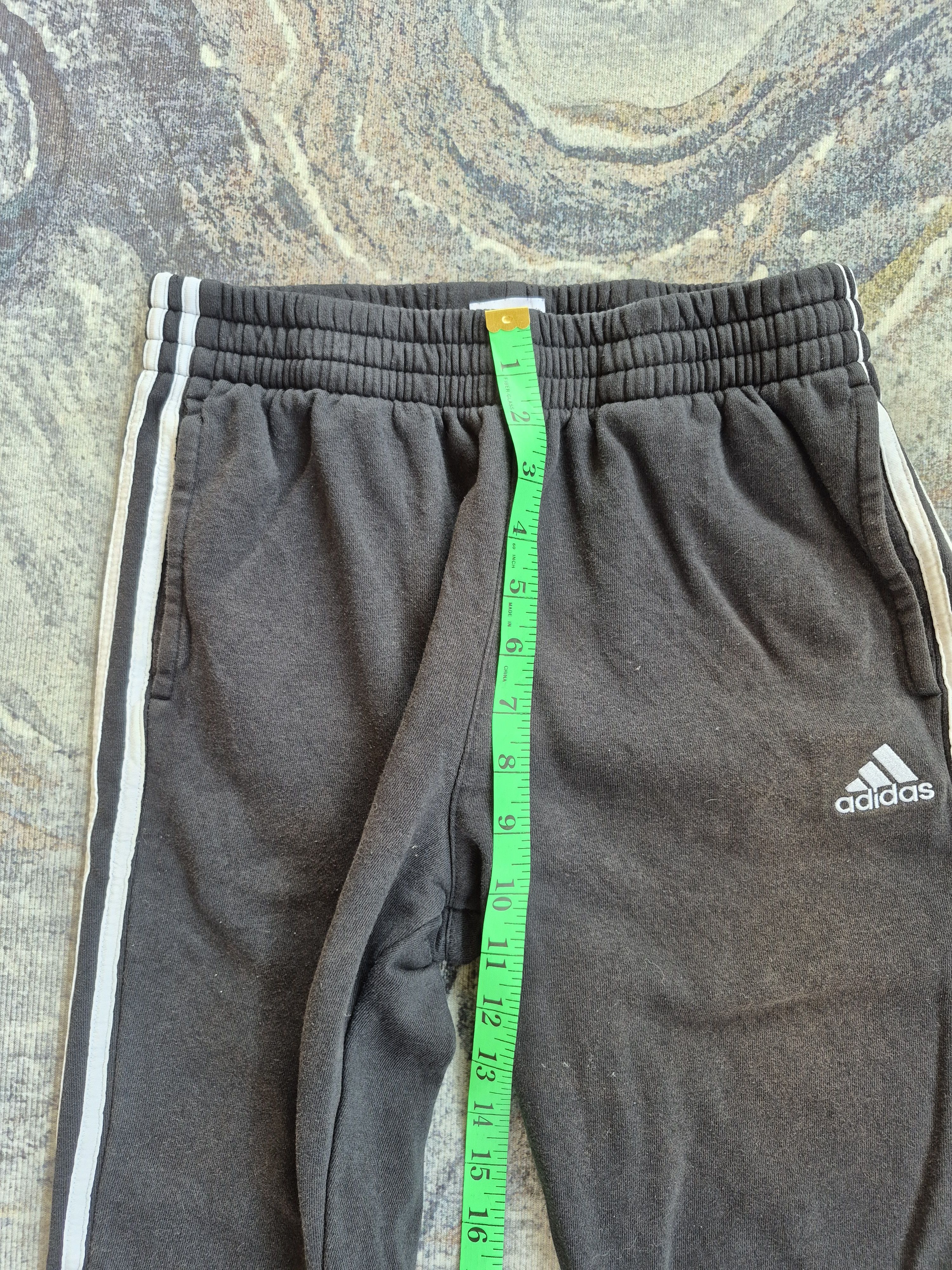 Adidas 🔥 Adidas Sweat Pants Joggers Three Stripes Size US 26 / EU 42 - 12 Thumbnail