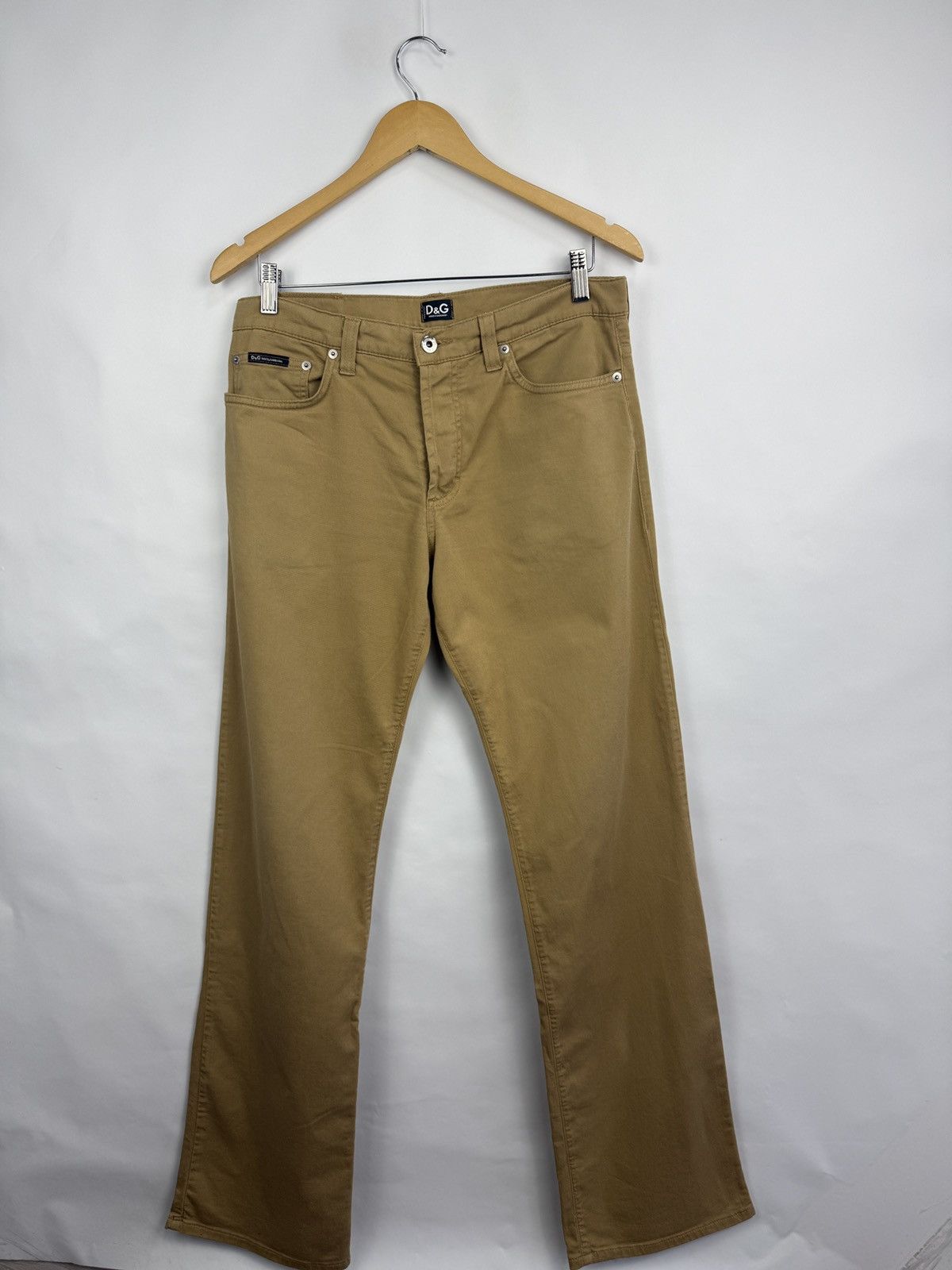 Dolce & Gabbana 🇮🇹Vintage 90s Dolce Gabbana Classic Brown Pants Made in Italy Size US 34 / EU 50 - 7 Thumbnail