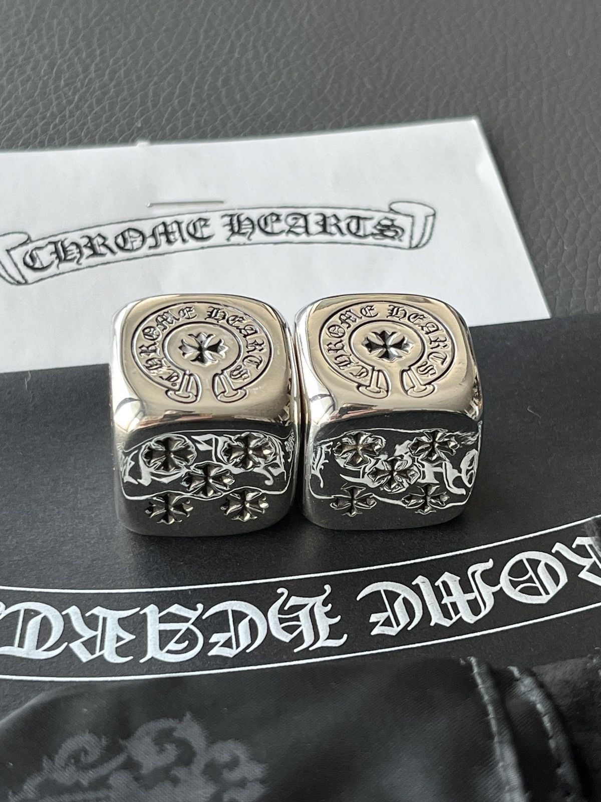 Chrome Hearts Extremely RARE Chrome Hearts Dice Set (x2) Size ONE SIZE - 5 Thumbnail