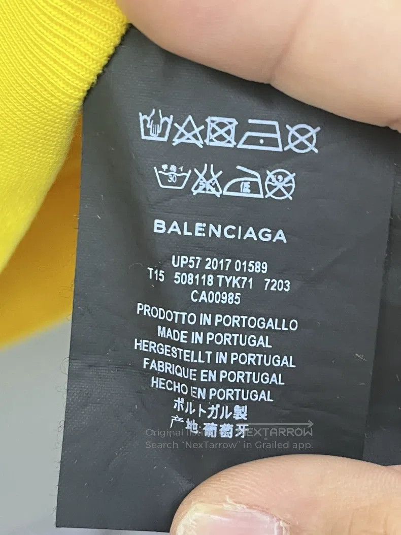 Balenciaga Balenciaga Fleece hoodie Size US XL / EU 56 / 4 - 5 Thumbnail