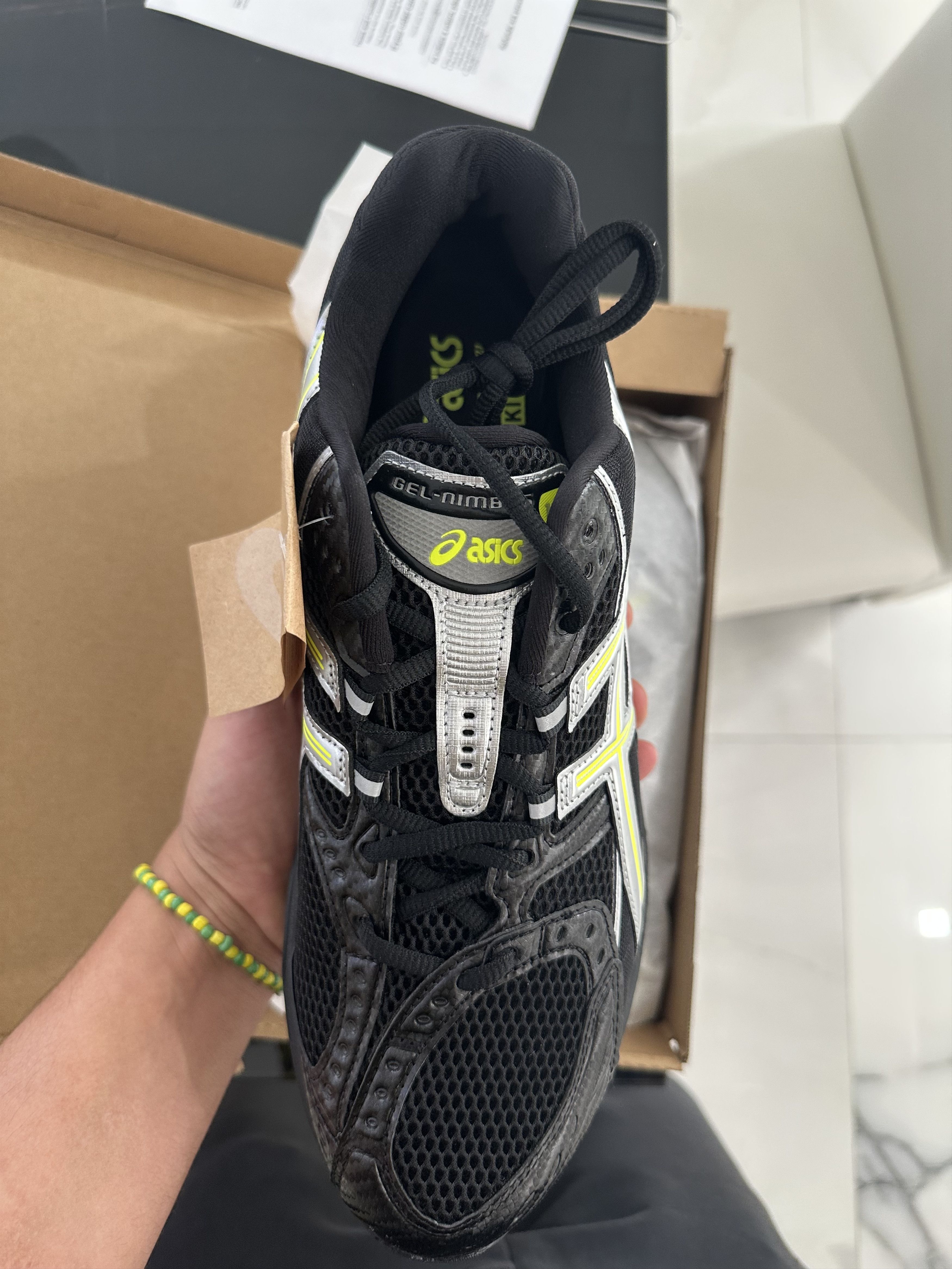 Asics × Kith Gel Nimbus 10.1 Black/Pure Silver Size US 12 / EU 45 - 7 Thumbnail