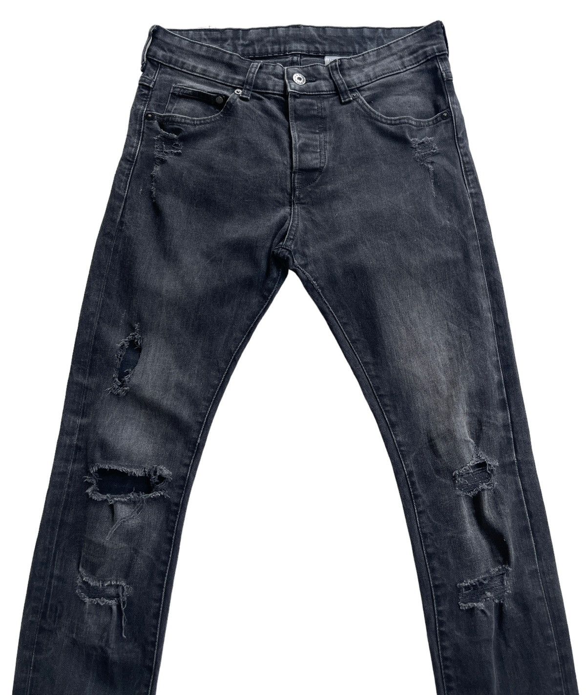 Denim & Supply Ralph Lauren Ripped Distressed Skinny Denim Size US 28 / EU 44 - 2 Thumbnail