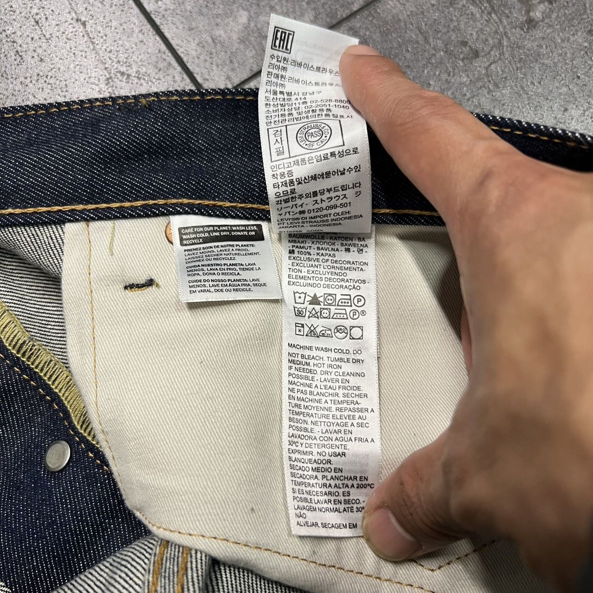 Denim Tears x Levis Cotton Wreeath Jean Raw Indigo