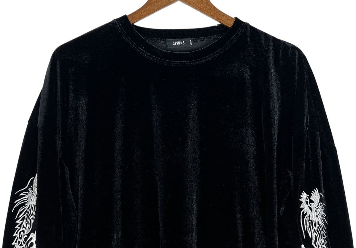 Japanese Brand Vintage Dragon Sukajan Velvet Long Sleeve Size US M / EU 48-50 / 2 - 5 Thumbnail