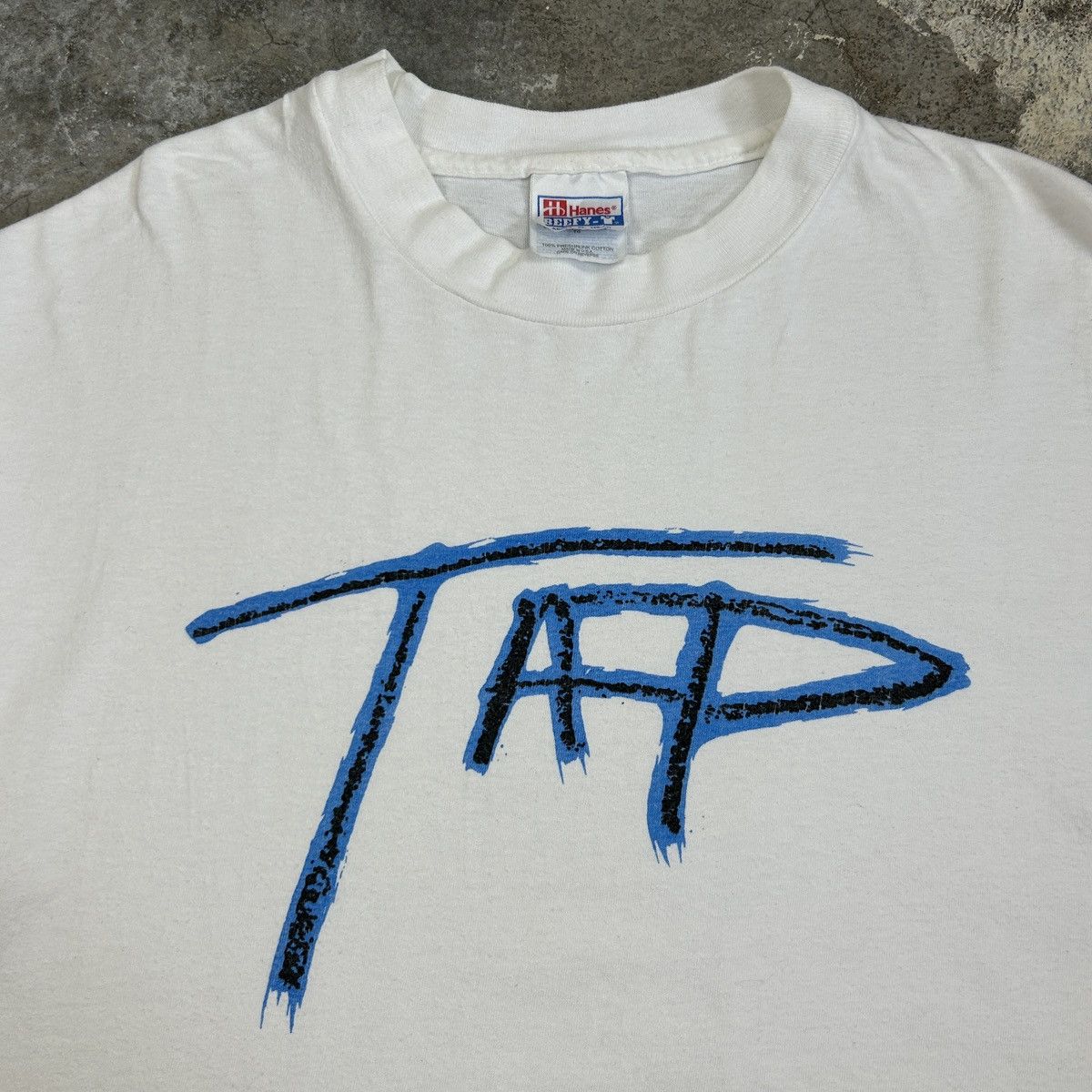 Vintage 1990s TAP T-Shirt Size US XL / EU 56 / 4 - 2 Thumbnail