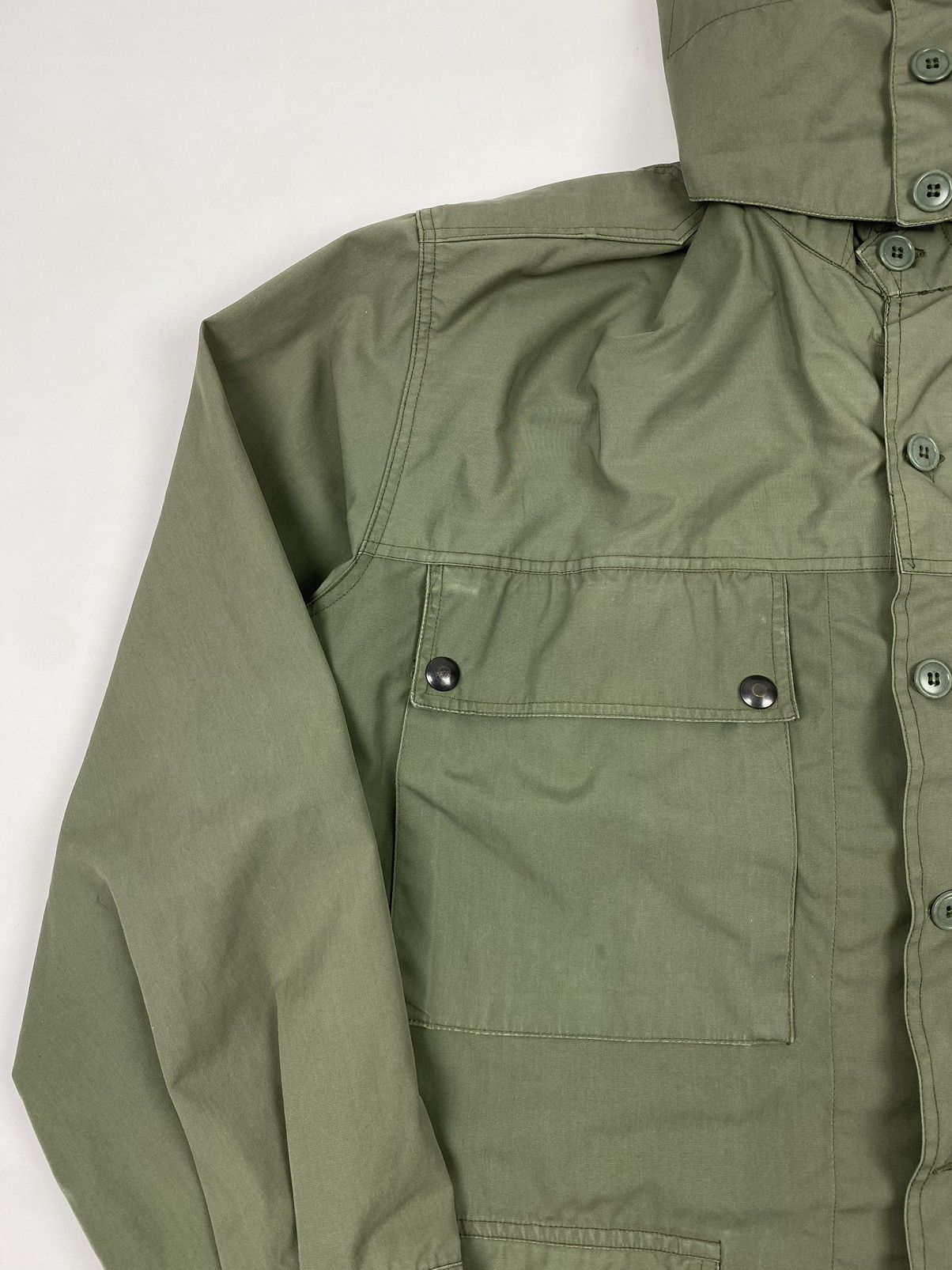 Vintage 70s Vintage Italian Army Alpine Mountain Utility Jacket Size US L / EU 52-54 / 3 - 8 Thumbnail