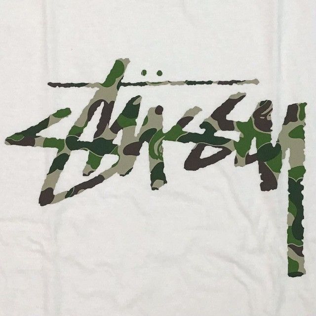 Bape × Nigo × Stussy BAPE × stussy 30th anniversary T-shirt ABC camo APE NIGO Size US M / EU 48-50 / 2 - 2 Thumbnail