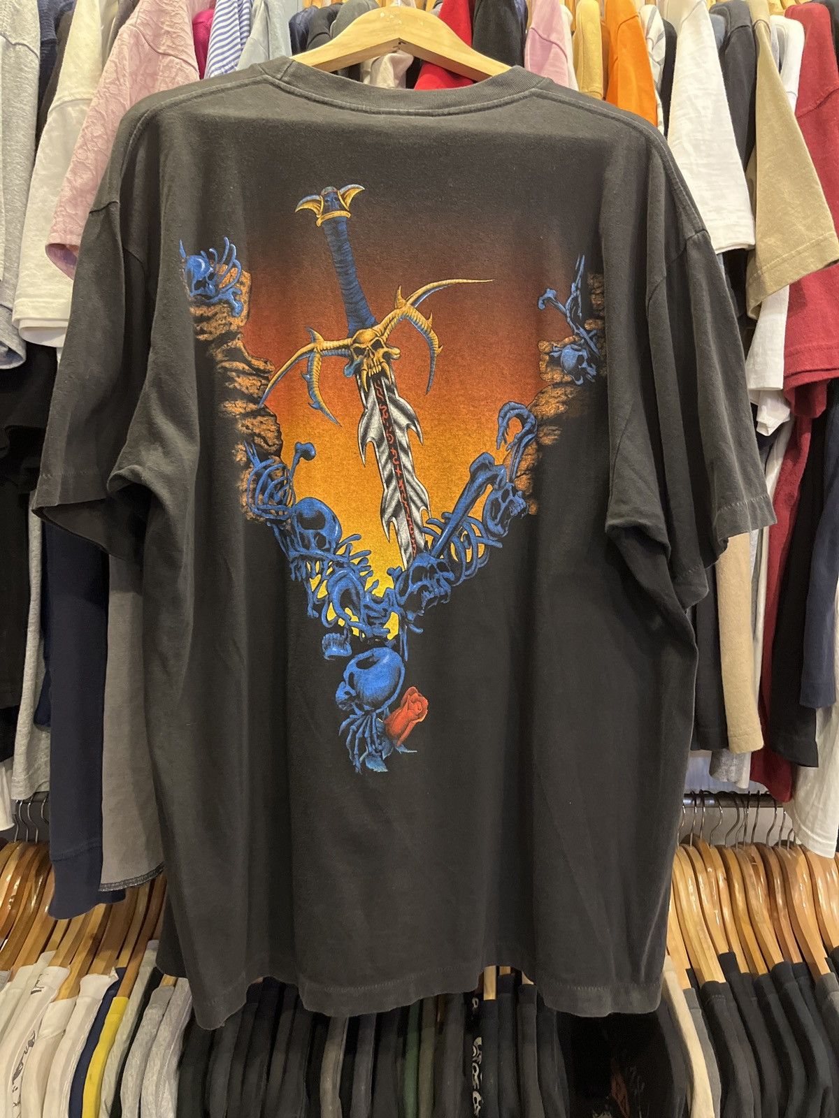 Vintage Vintage Megadeth Size US XL / EU 56 / 4 - 3 Thumbnail