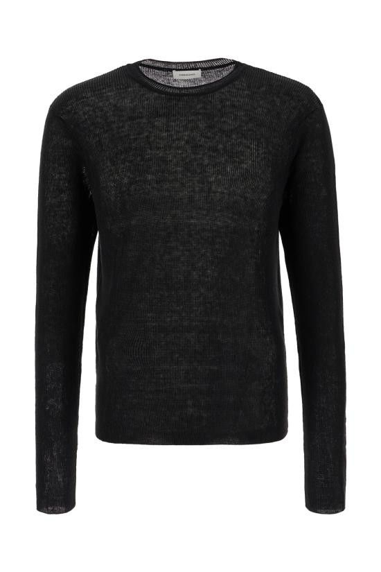 Salvatore Ferragamo SALVATORE FERRAGAMO Men Sweater 772667 005 BLACK Size US M / EU 48-50 / 2 - 1 Thumbnail