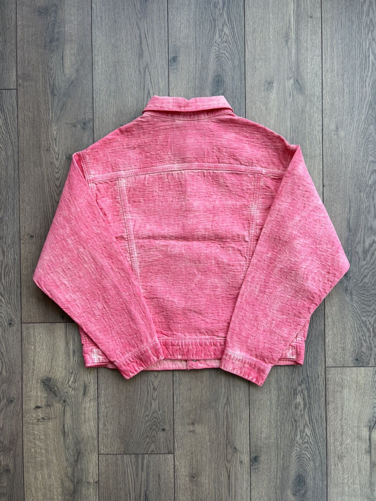 Levi's × Stussy Stussy x Levi’s Jacquard Type 2 Trucker Jacket Pink Medium Size US M / EU 48-50 / 2 - 3 Thumbnail