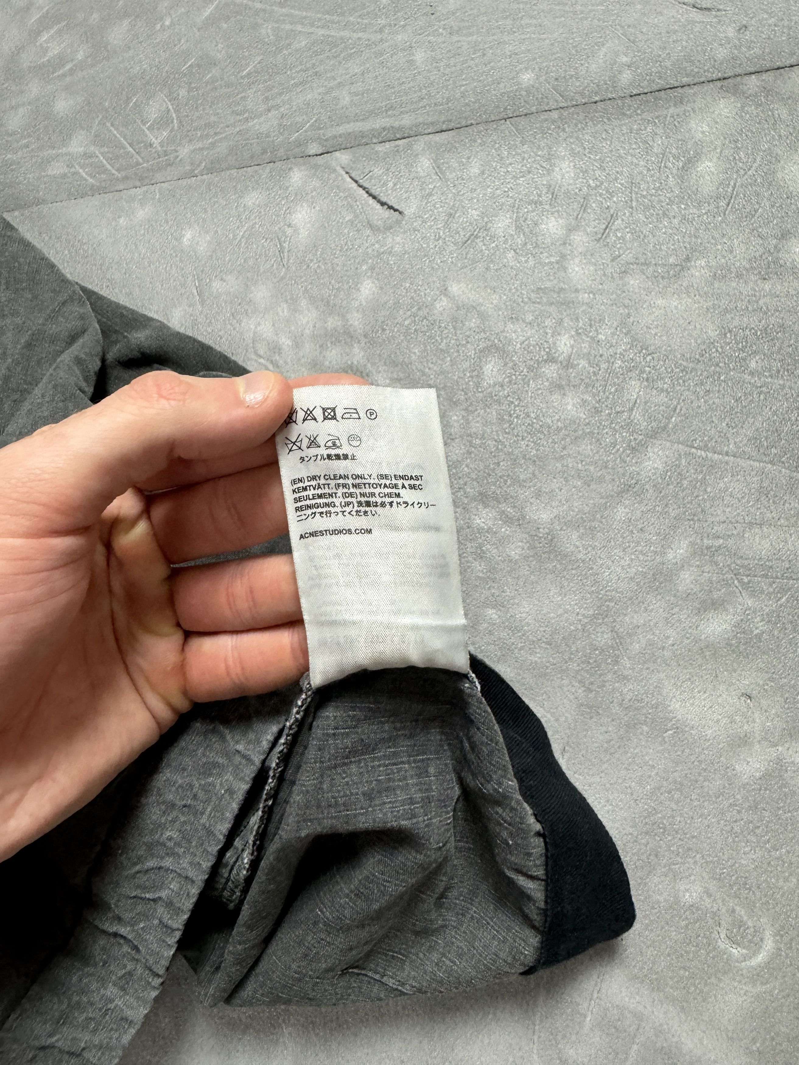 Acne Studios × Vintage Acne Studios S12 washed grey pants vintage y2k retro wmns Size 27" / US 4 / IT 40 - 14 Thumbnail