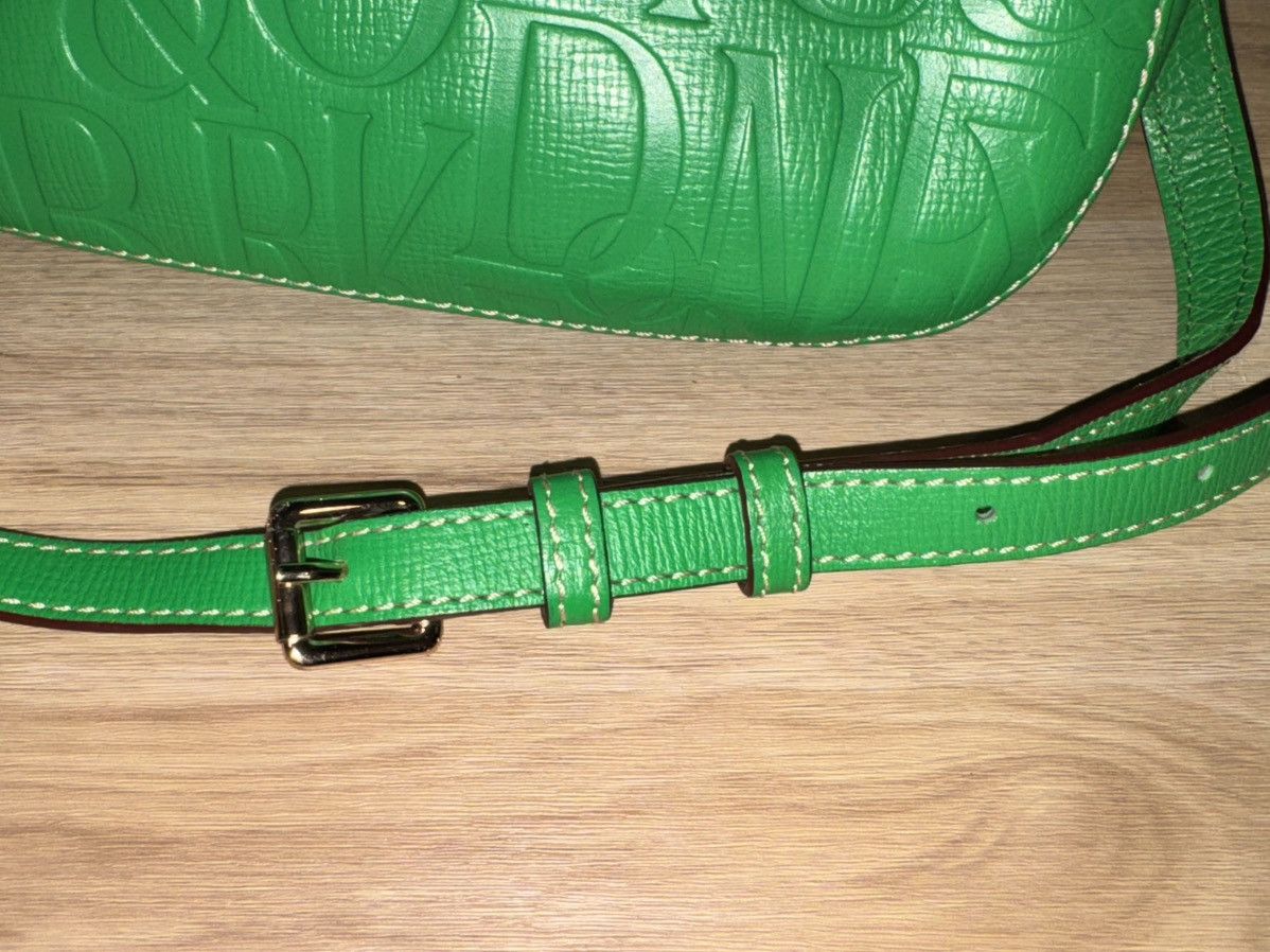 Dooney & Bourke Dooney & Bourke Embossed Logo Leather Crossbody – Green Size ONE SIZE - 9 Thumbnail
