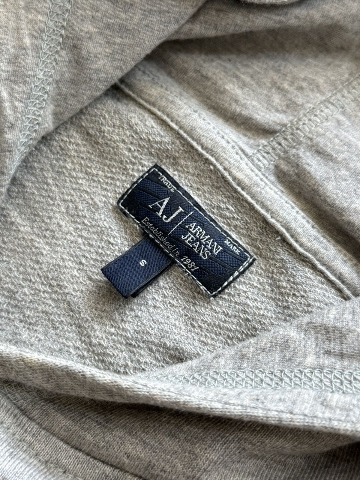 Armani Giorgio Armani Jeans logo vest hooded sweatshirt Size US S / EU 44-46 / 1 - 3 Thumbnail