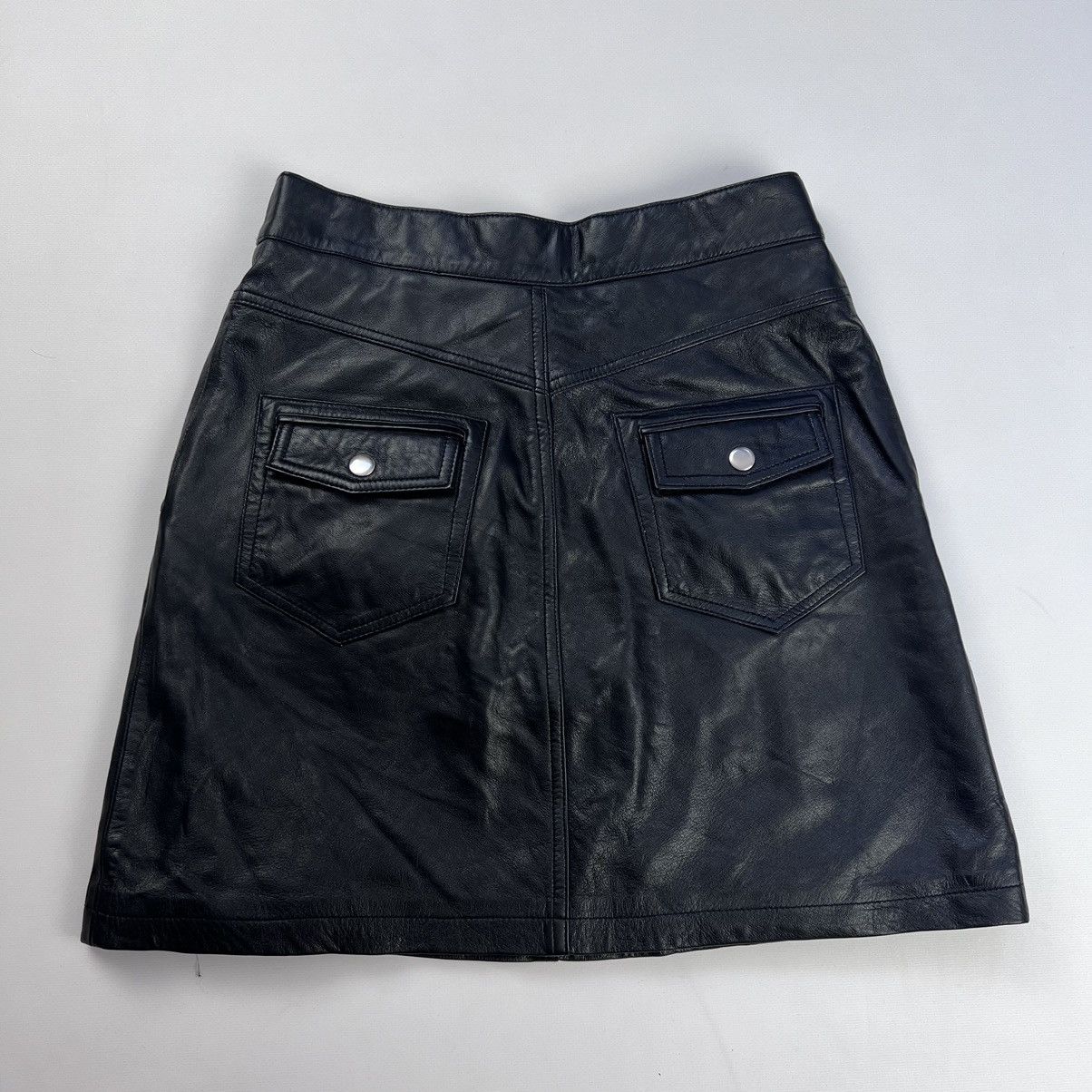 Leather × The Kooples The Kooples Learher mini skirt Size 26" / US 2 / IT 38 - 8 Thumbnail