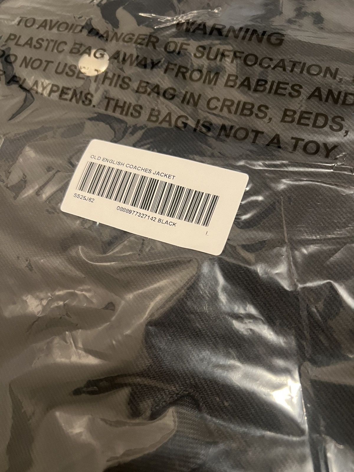 Supreme Supreme Arc Denim Coaches Jacket Black Size Large Size US L / EU 52-54 / 3 - 3 Thumbnail