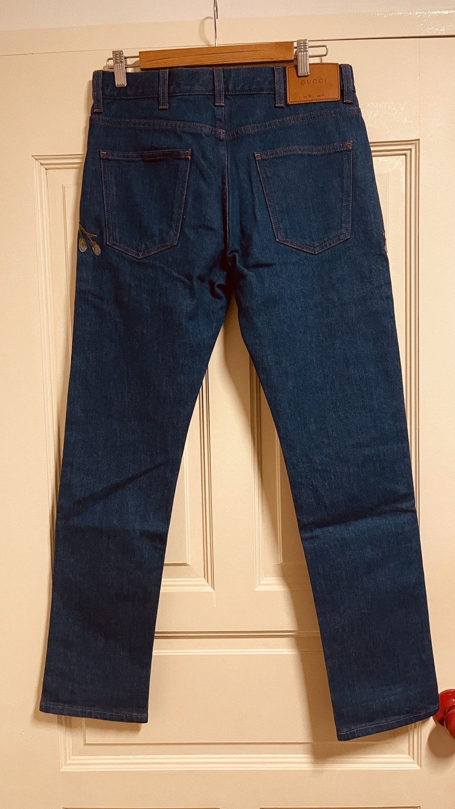 Gucci Gucci Embroidered Jeans Men’s Size US 31 - 3 Thumbnail