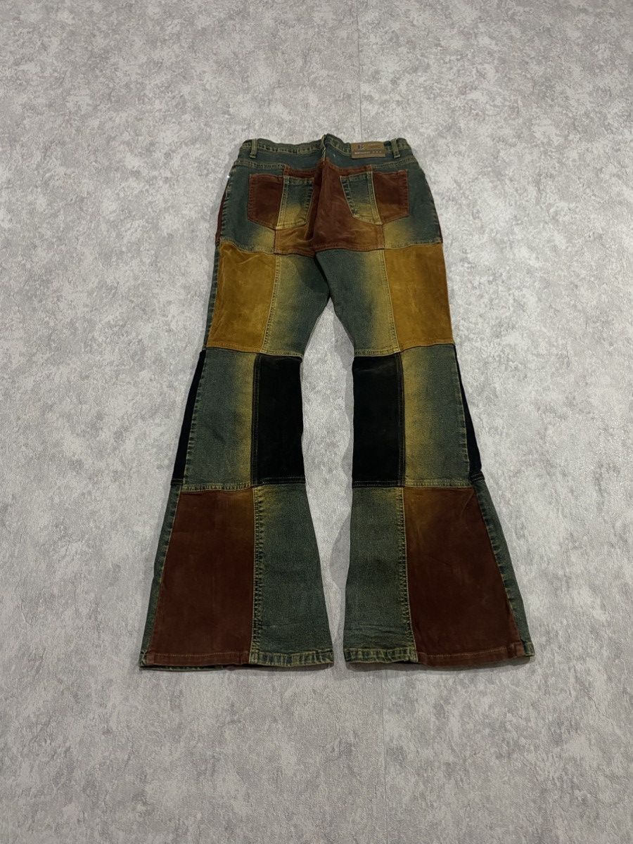 Le Grande Bleu (L.G.B.) Archive Patchwork Flared Denim If Six Was Nine LGB Style Size 31" - 1 Thumbnail
